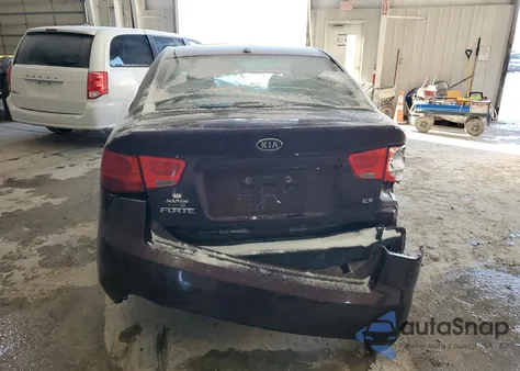 2010 Kia Forte Ex z USA, uszkodzony, nr VIN KNAFU4A27A5874871